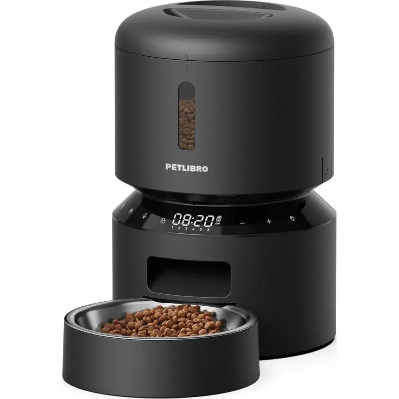 Care Automatic Cat Feeder Dispenser 6 Meals Stainless Bowl
