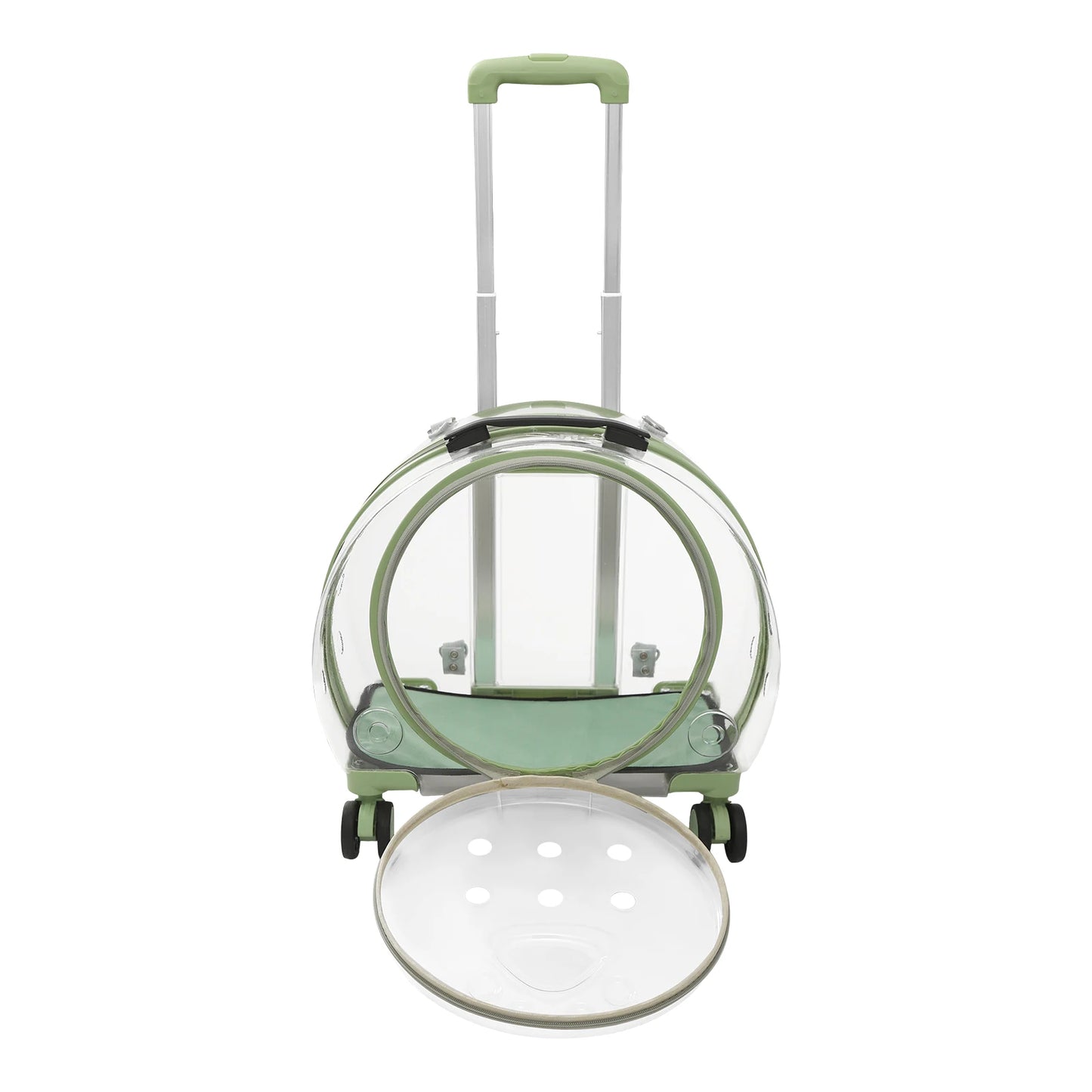 Breed Breathable Waterproof Adjustable Cat Carrier Wheels