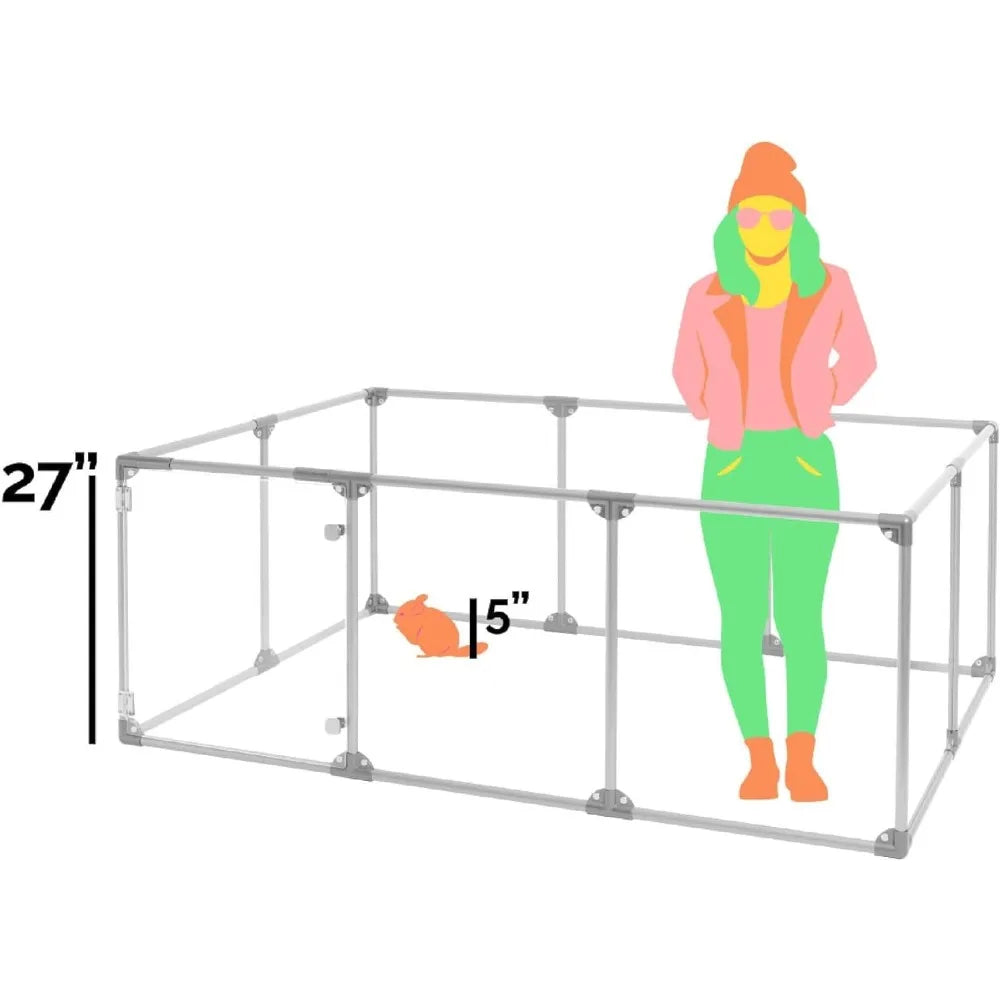 Hign-concerned Lucidium Pet Pen Indoor Dog Enclosure