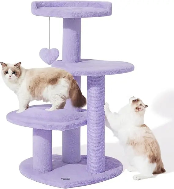 Vetreska Indoor Cat Tree Tower With Scratching Post Toys