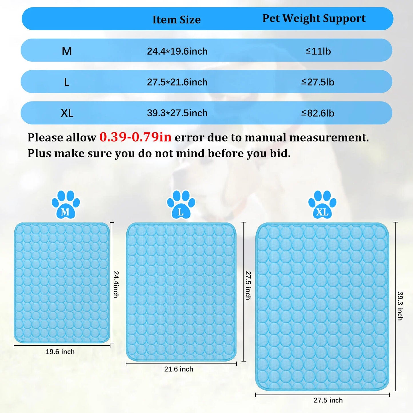 Zhejiang Pet Cooling Mat For Dogs And Cats Summer Bed