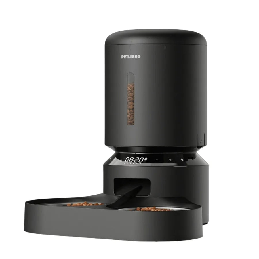 Hign-concerned Automatic Pet Feeder For Two Pets 5L Bowls