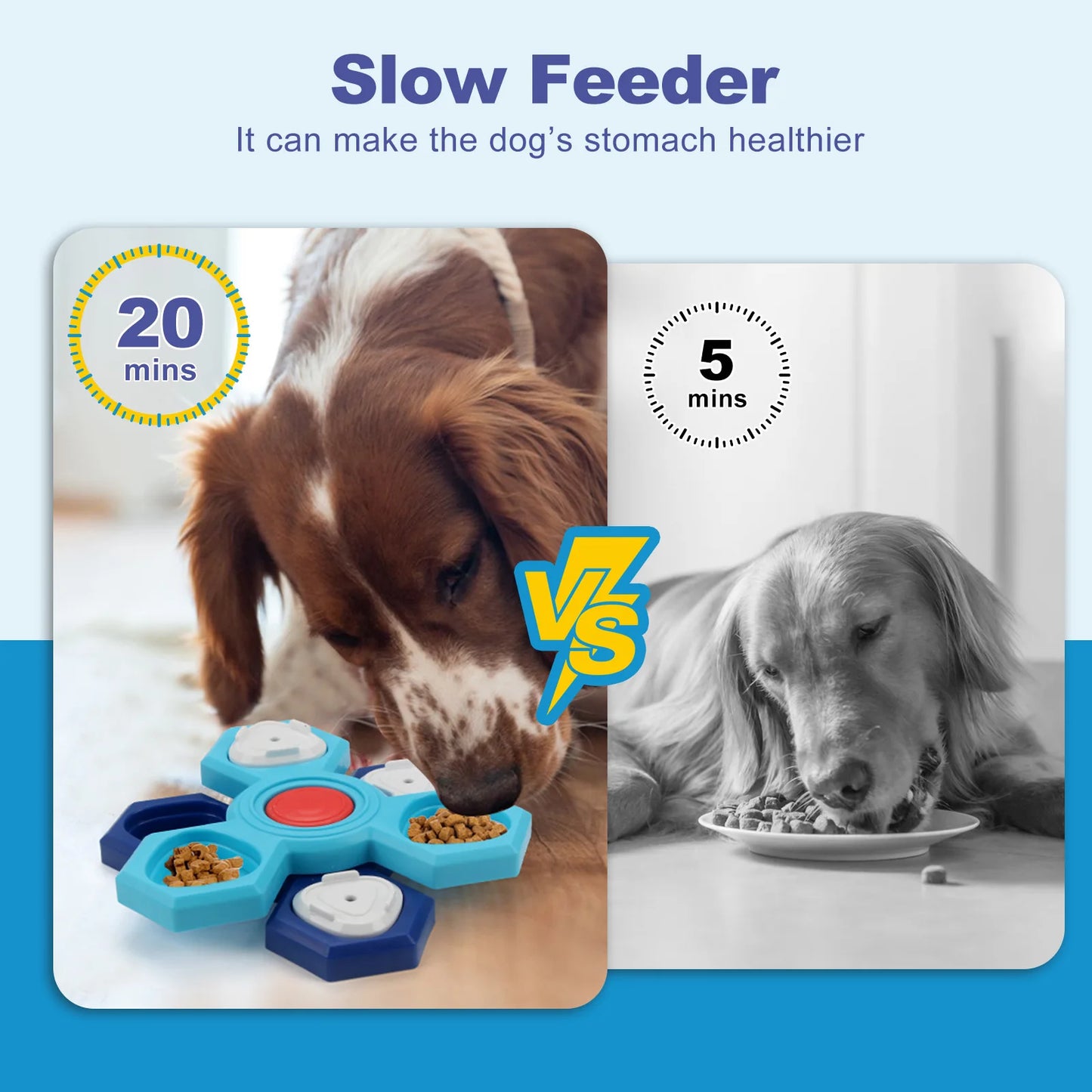 Hign Concerned Four Layer Rotary Turntable Pet Feeder Toy