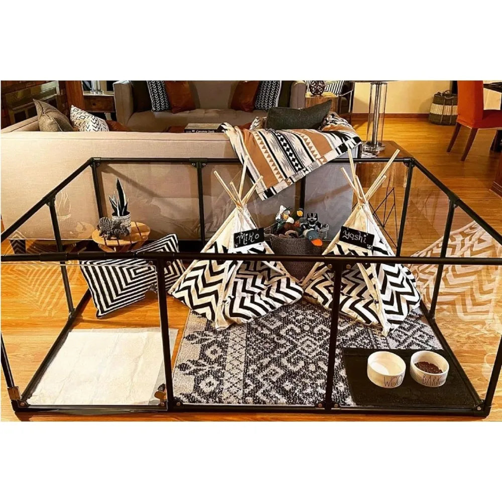 Hign-concerned Lucidium Pet Pen Indoor Dog Enclosure
