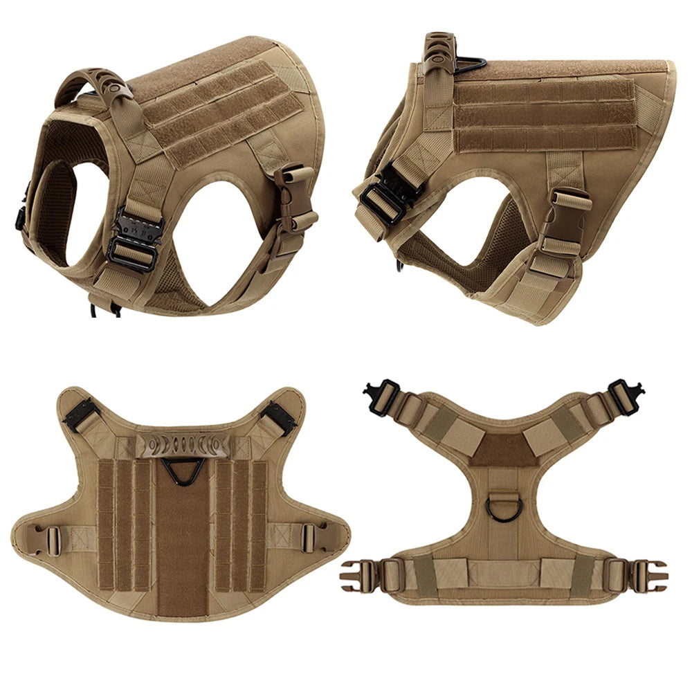 PETRAVELCN Large Dog Harness And Leash Set Vest Training