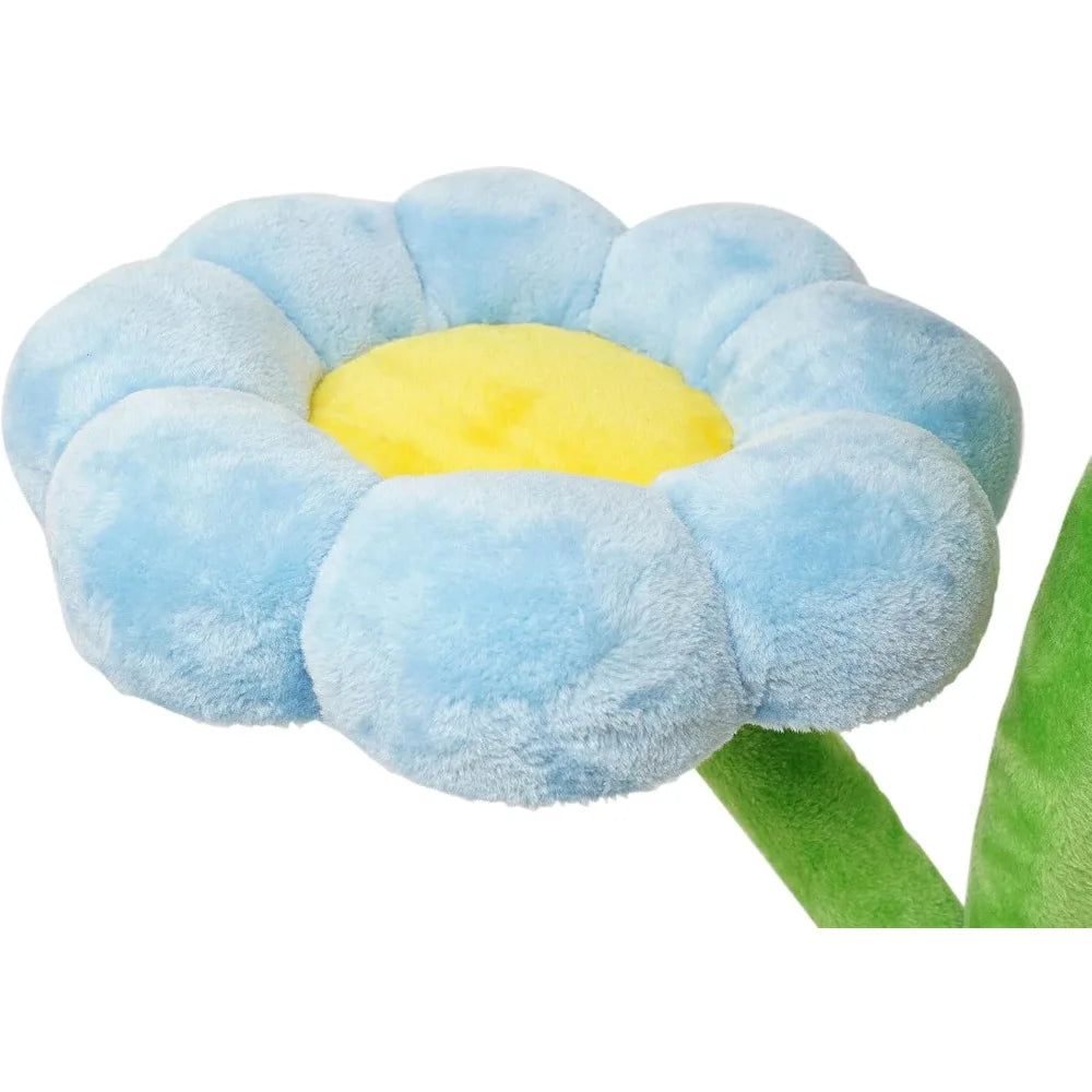 Flower Themed Six Tier Cat Tower With Platforms And Scratching Post For Indoor Cats