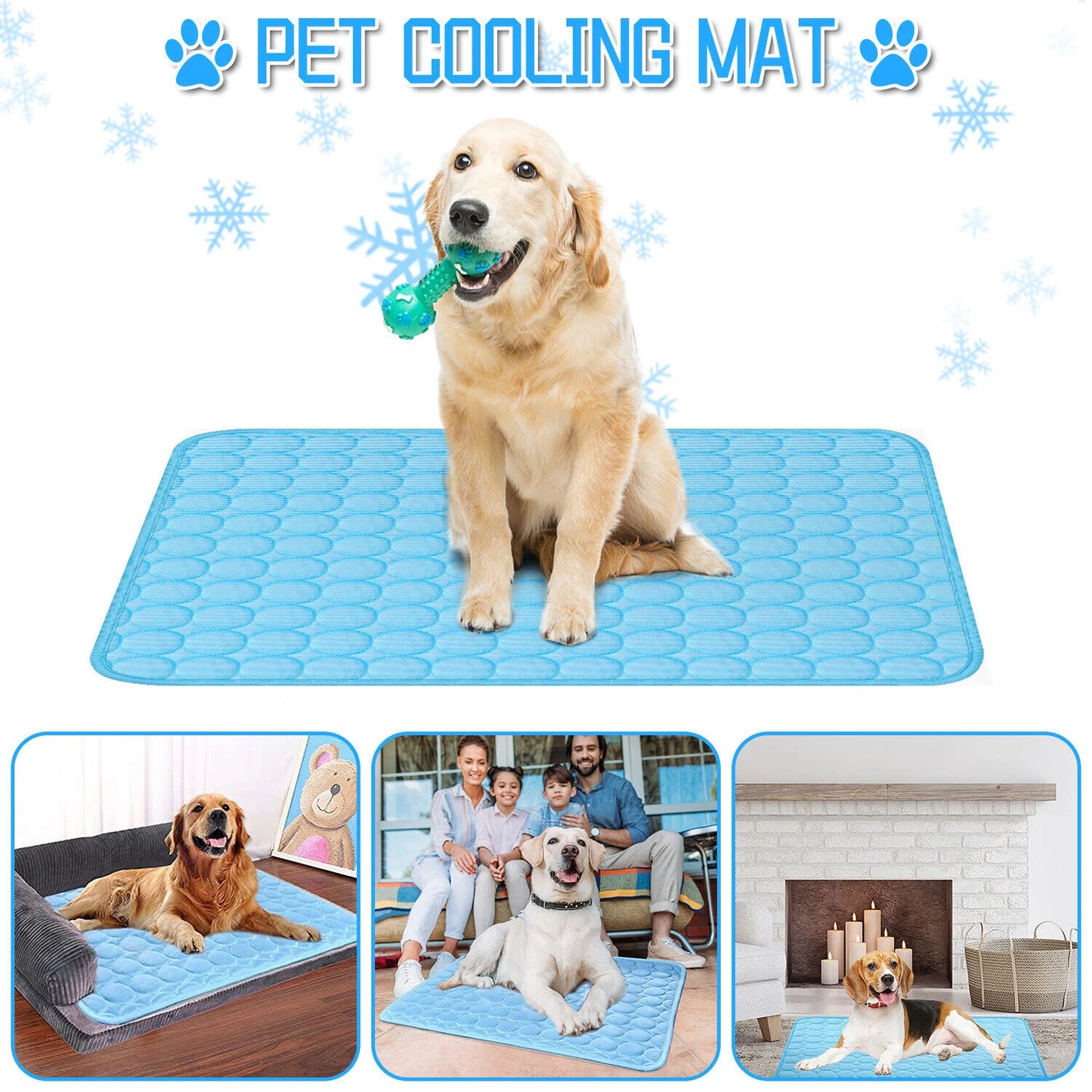 Zhejiang Pet Cooling Mat For Dogs And Cats Summer Bed