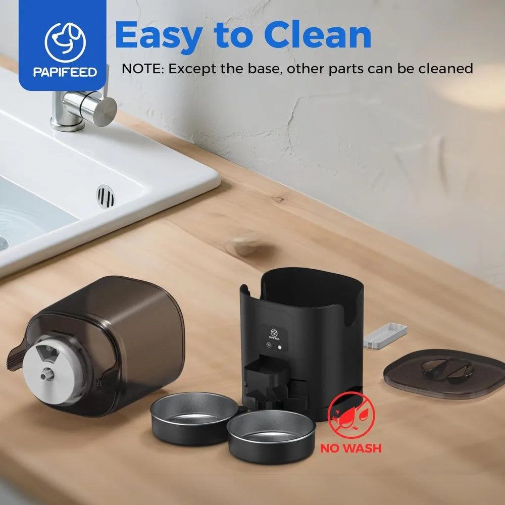 Hign-concerned Automatic Cat Feeder For Two Cats WiFi App