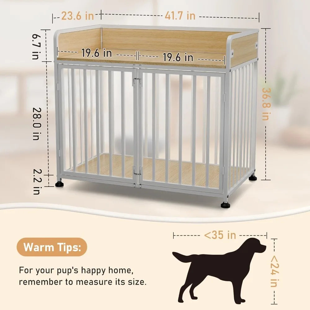 Hign Concerned Dog Crate Furniture End Table Kennel
