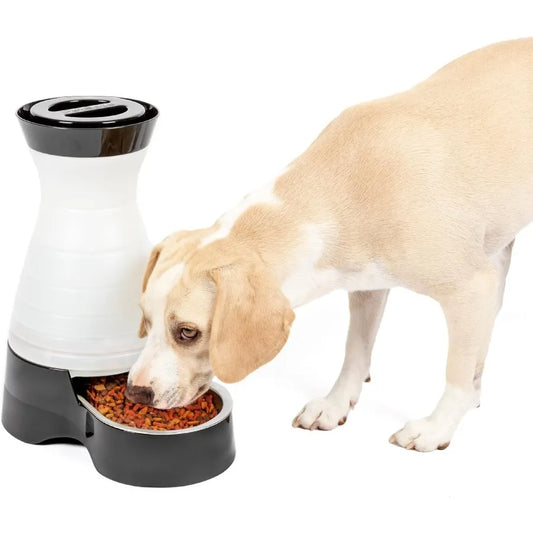 Automatic Gravity Pet Feeder For Cats And Dogs With Bowl