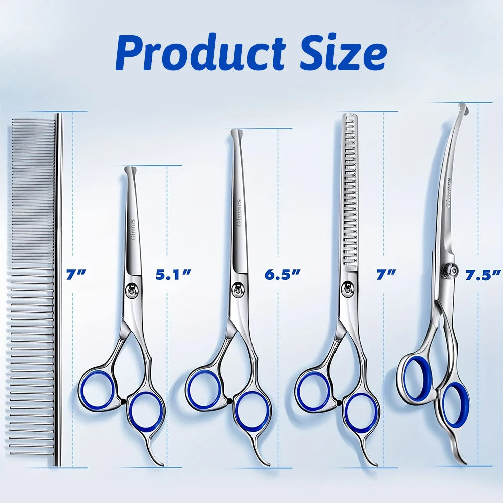 Hign Concerned Pet Hair Scissors 4CR Stainless Ceramic