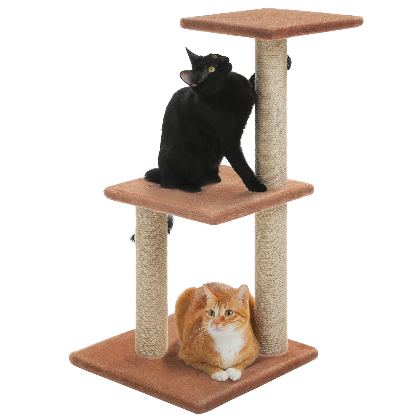 PAWZ Road Cat Tree Tower for Indoor Cats with Hammock