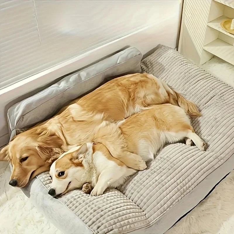 BOFNLCN Cooling Dog Bed For Large Dogs Durable Comfort