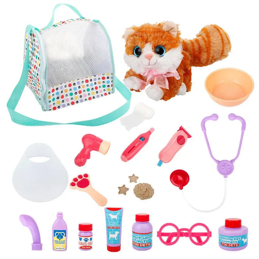 MezoJaoie Pet Care Play Set Doctor Kit For Kids Vet