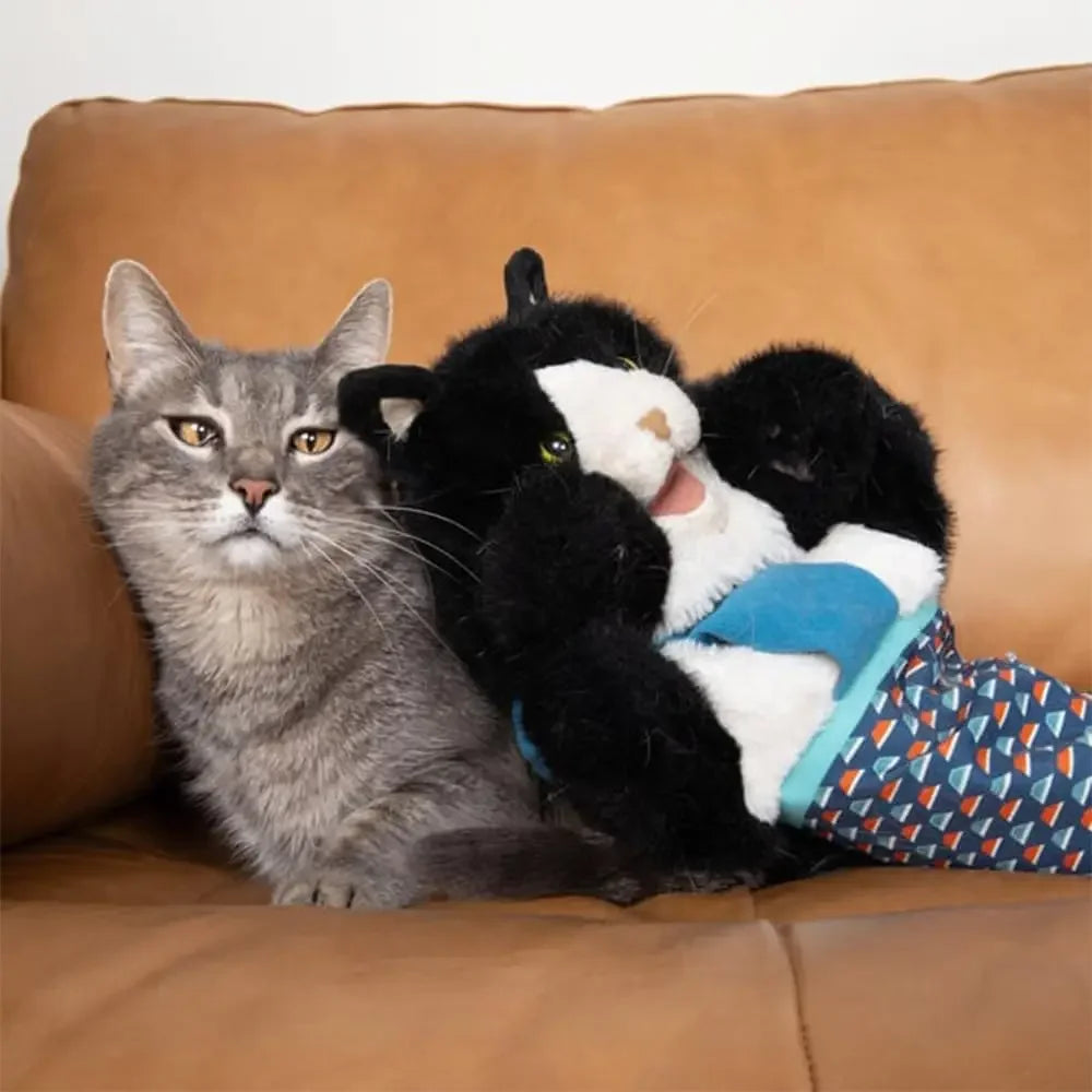 Cat Wrestling Puppet Hand Puppet Toy Interactive Safe Play