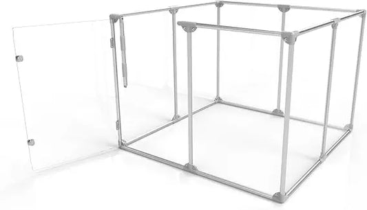 Lucidium Crystal Clear Pet Pen Enclosure For Dogs