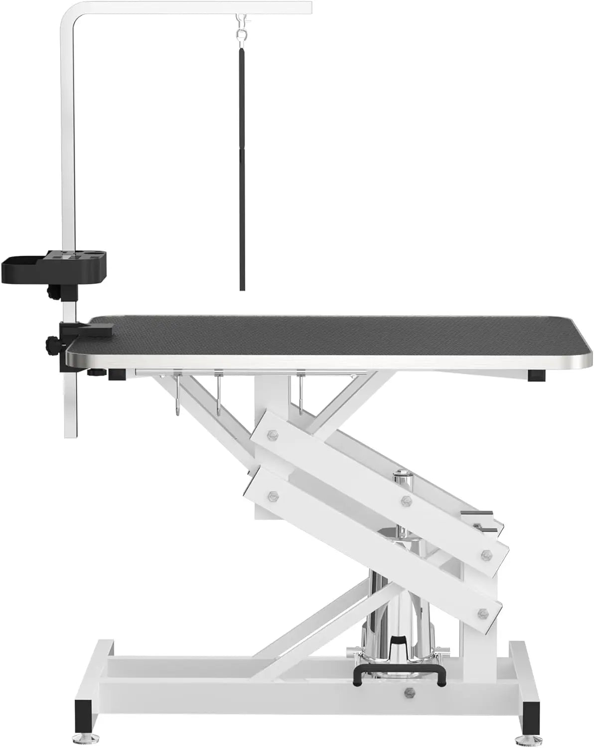 RBXCHign Hydraulic Pet Grooming Table With Z Lift Armrests