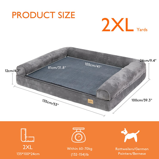 Bingopaw Orthopedic Dog Bed Removable Cover Cushion