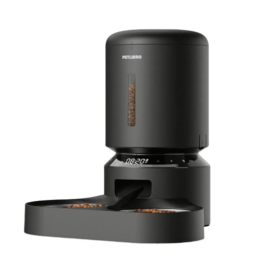 Hign-concerned Automatic Pet Feeder For Two Pets 5L Bowls