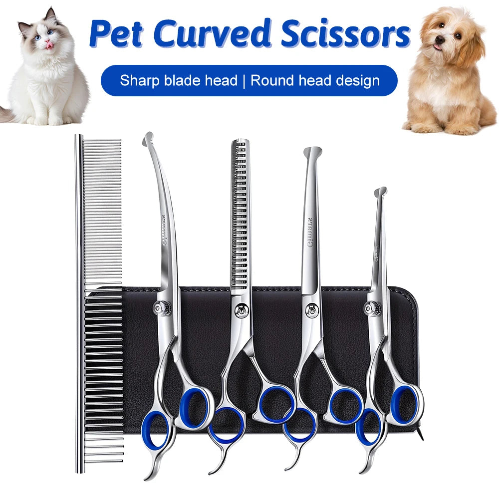 Hign Concerned Pet Hair Scissors 4CR Stainless Ceramic