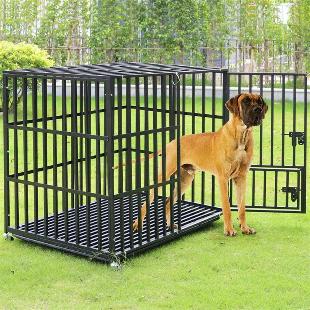 BORWARTH Heavy Duty Dog Crate Tear Resistant Square Tube