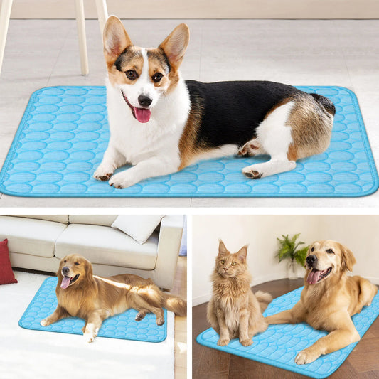 Zhejiang Pet Cooling Mat For Dogs And Cats Summer Bed