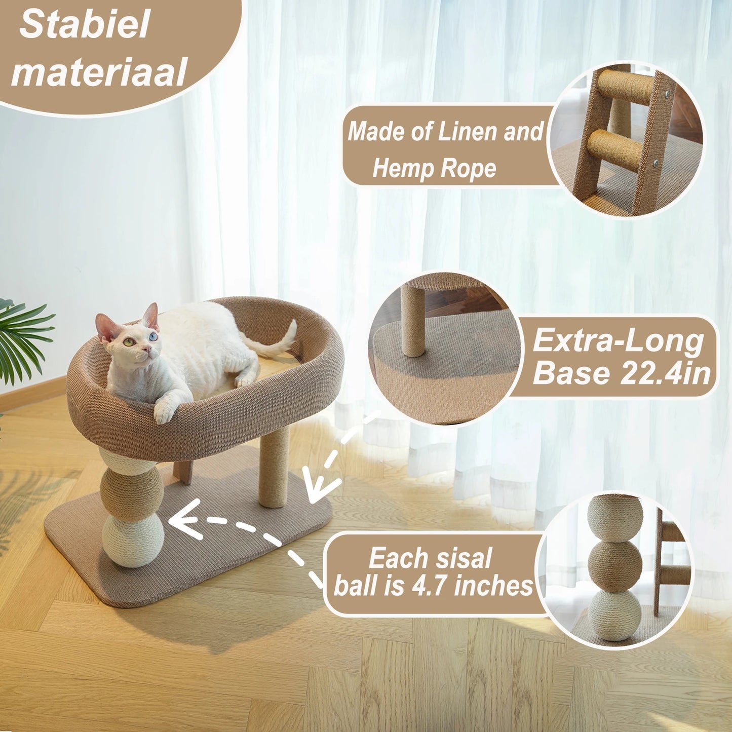 Guangdong Indoor Cat Climbing Frame Tower Bed With Ice Mat