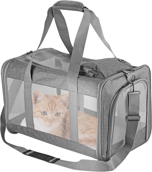 Airline Approved Soft Sided Pet Carrier For Cats And Dogs