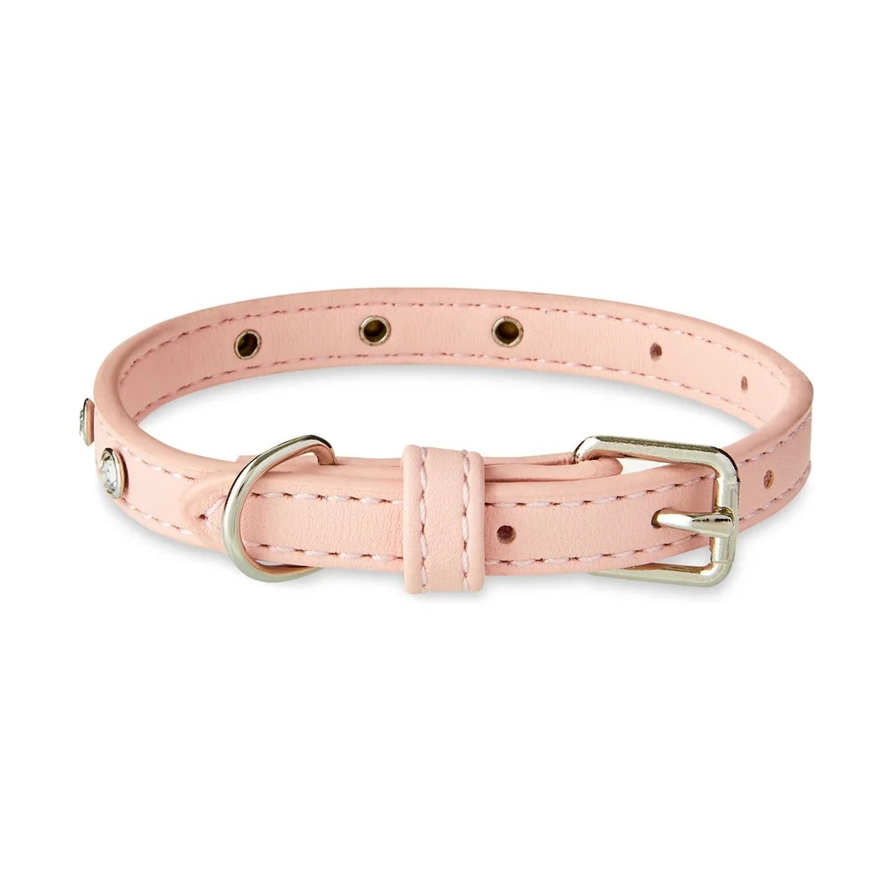 DUTRIEUX Rhinestone Dog Collar Adjustable Accessory