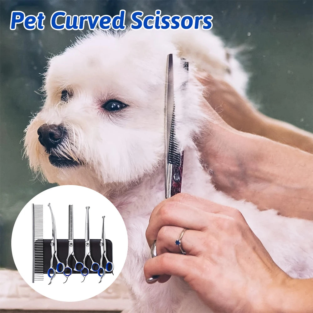 Hign Concerned Pet Hair Scissors 4CR Stainless Ceramic