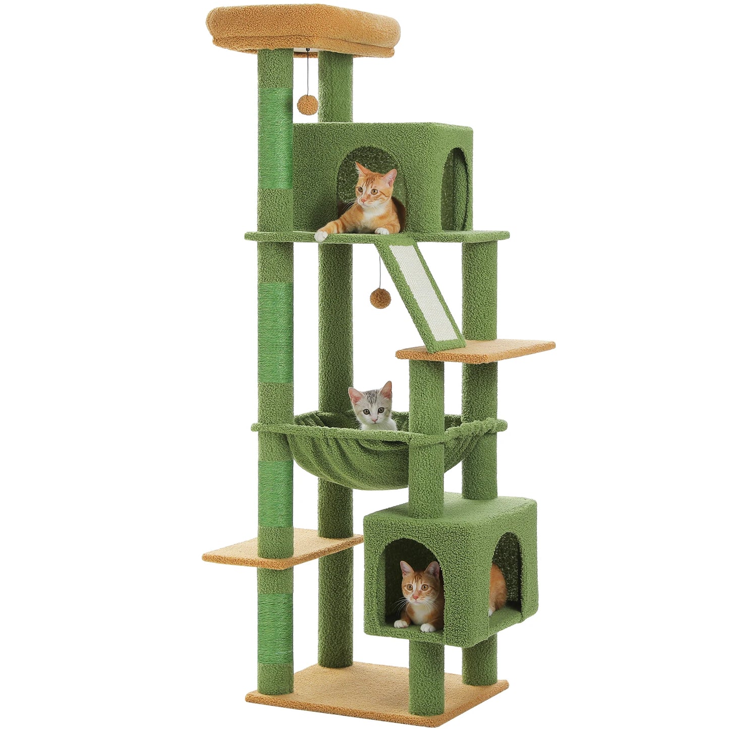 PAWZ Road Cactus Cat Tree For Large Cats Multi Level