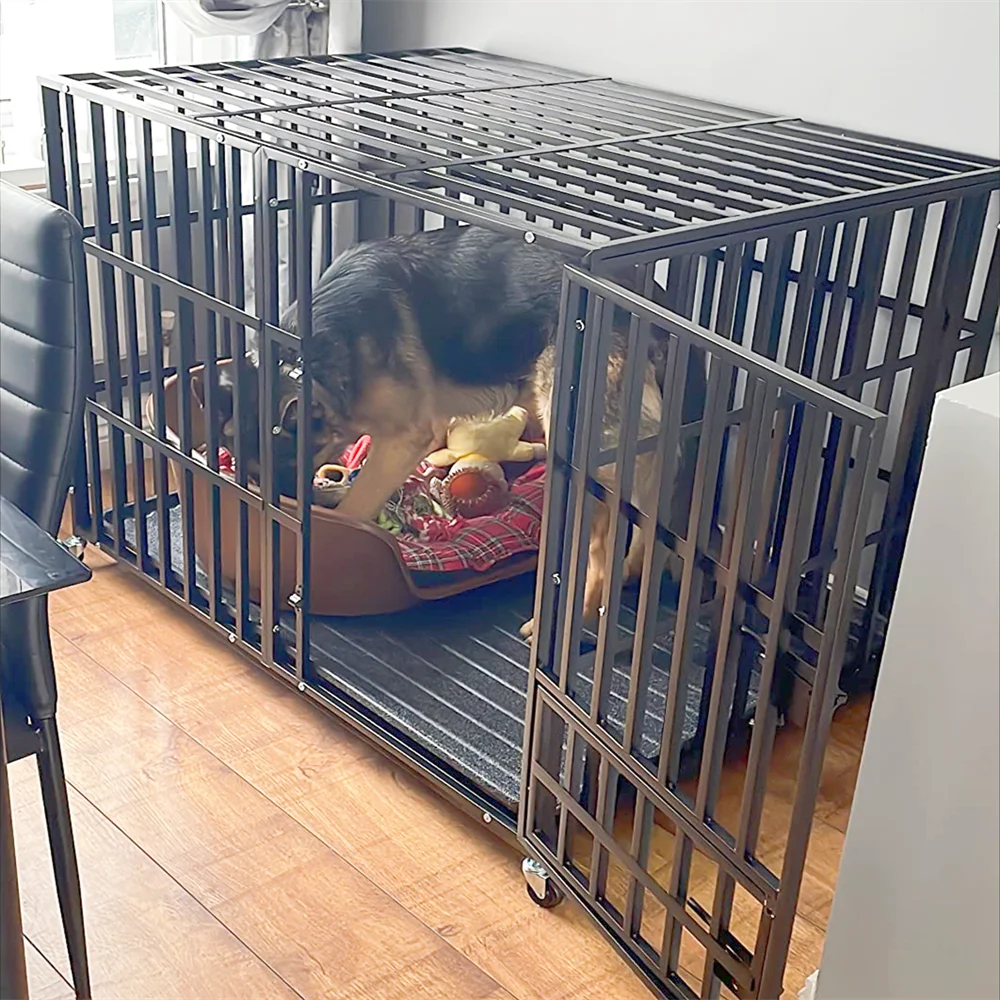 BORWARTH Heavy Duty Dog Crate Tear Resistant Square Tube