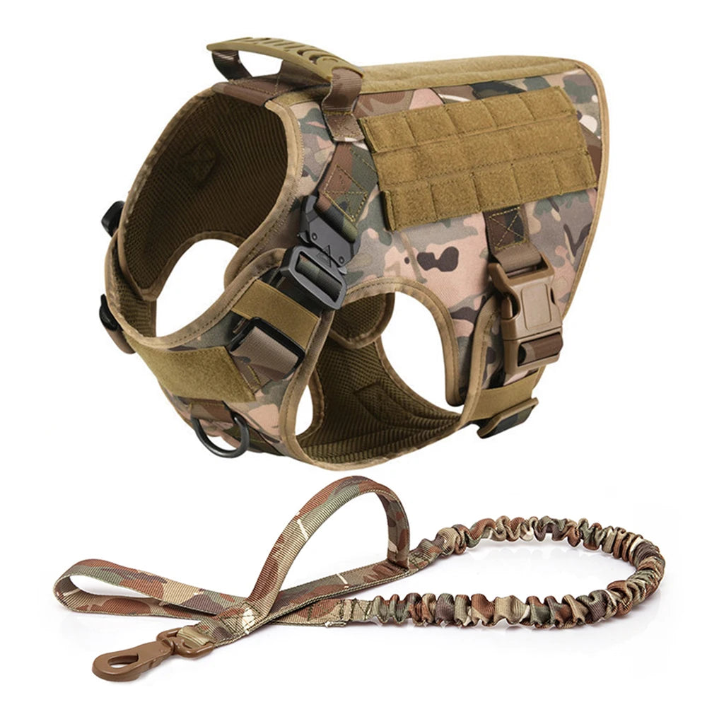 PETRAVELCN Large Dog Harness And Leash Set Vest Training
